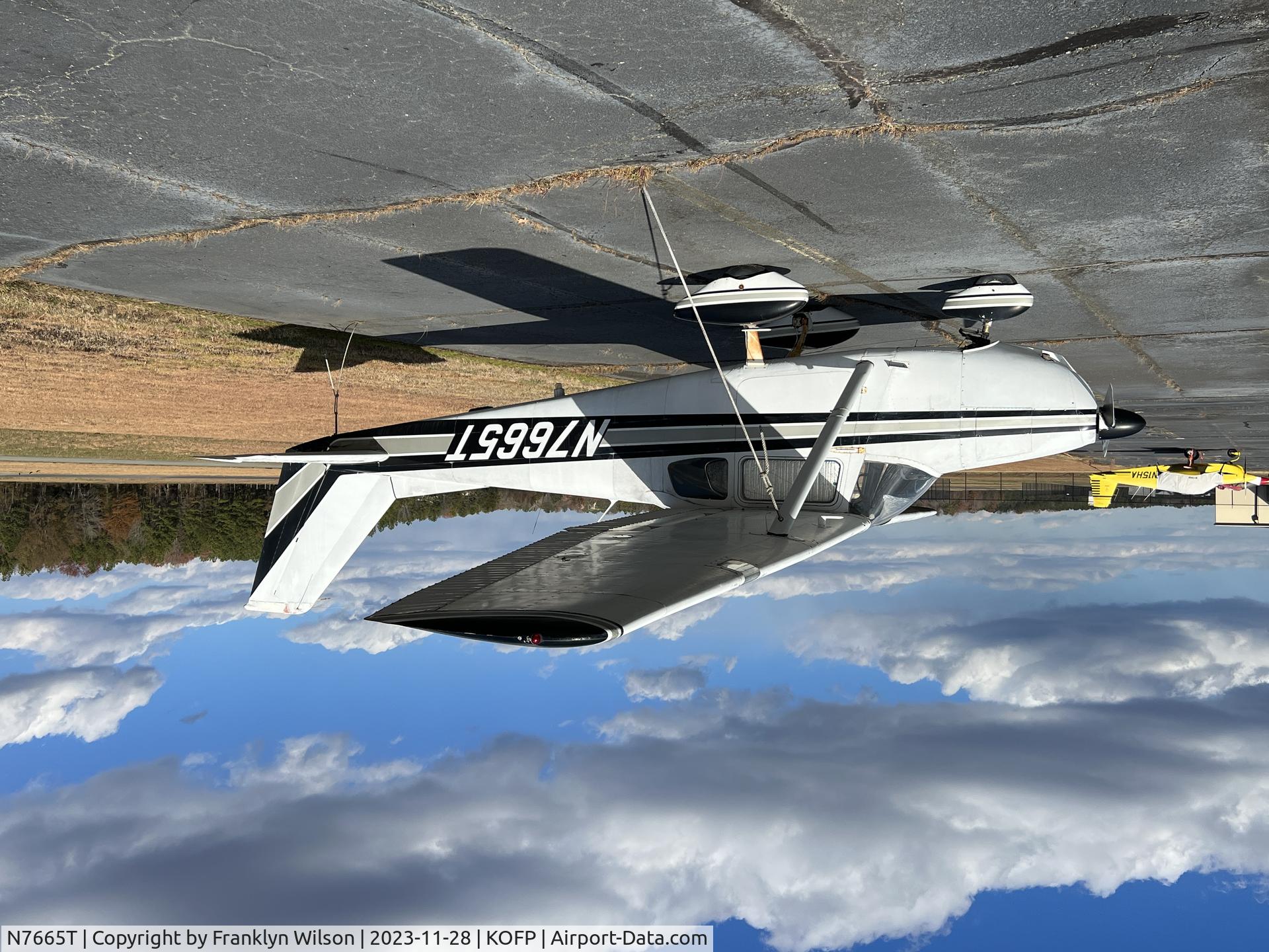 N7665T, 1960 Cessna 172A C/N 47265, 1960 Cessna 172A at Hanover Municipal Airport, VA
