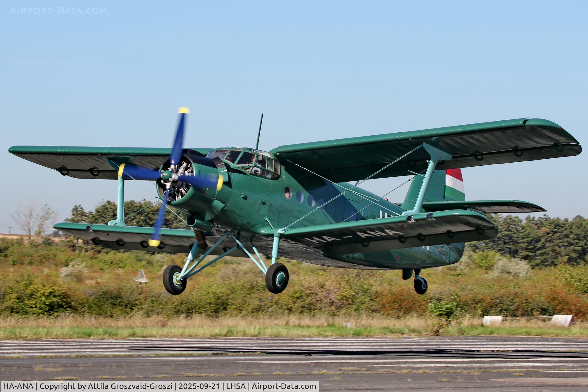 HA-ANA, 1979 PZL-Mielec An-2R C/N 1G186-07, LHSA - Szentkirályszabadja Airport, Hungary