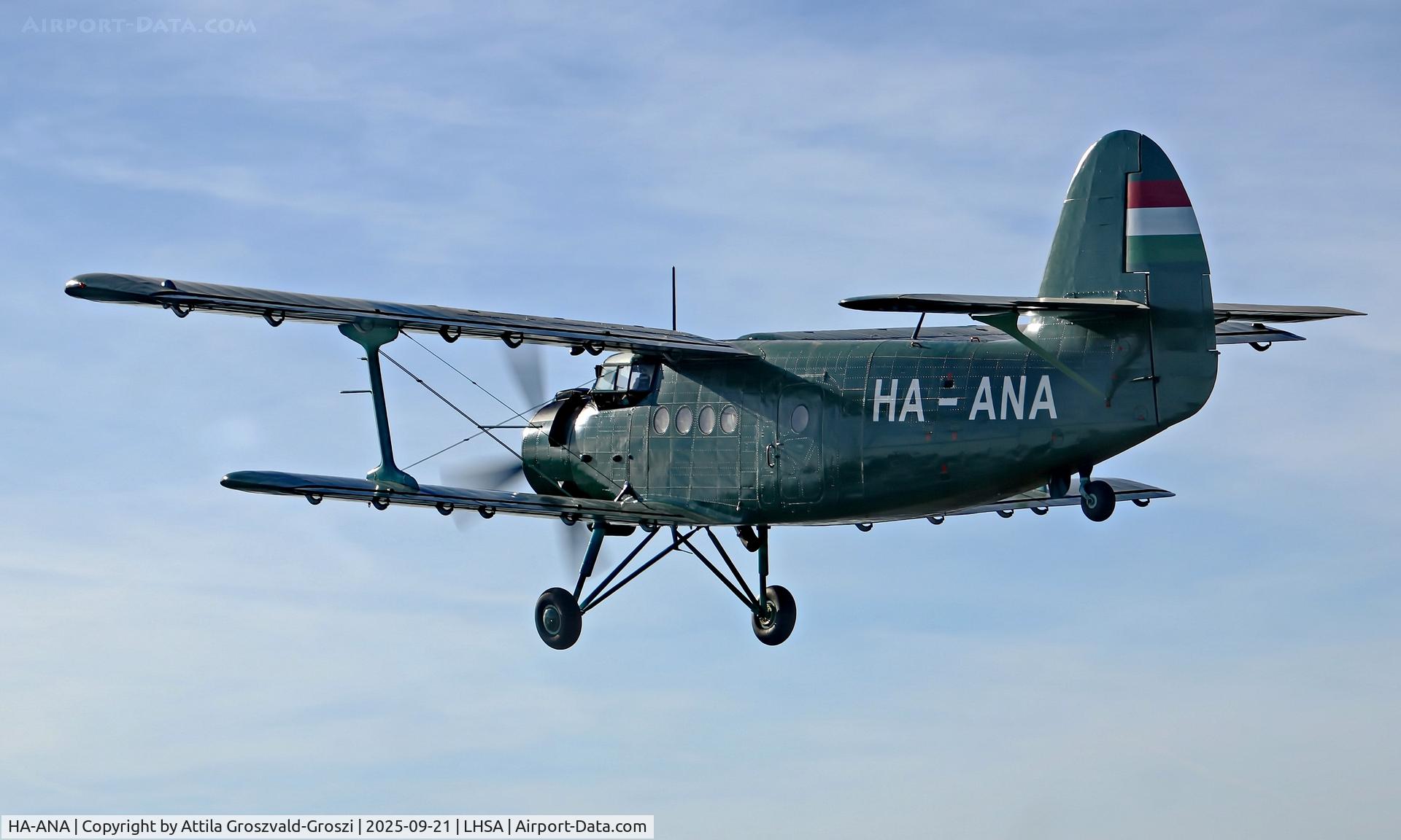 HA-ANA, 1979 PZL-Mielec An-2R C/N 1G186-07, LHSA - Szentkirályszabadja Airport, Hungary