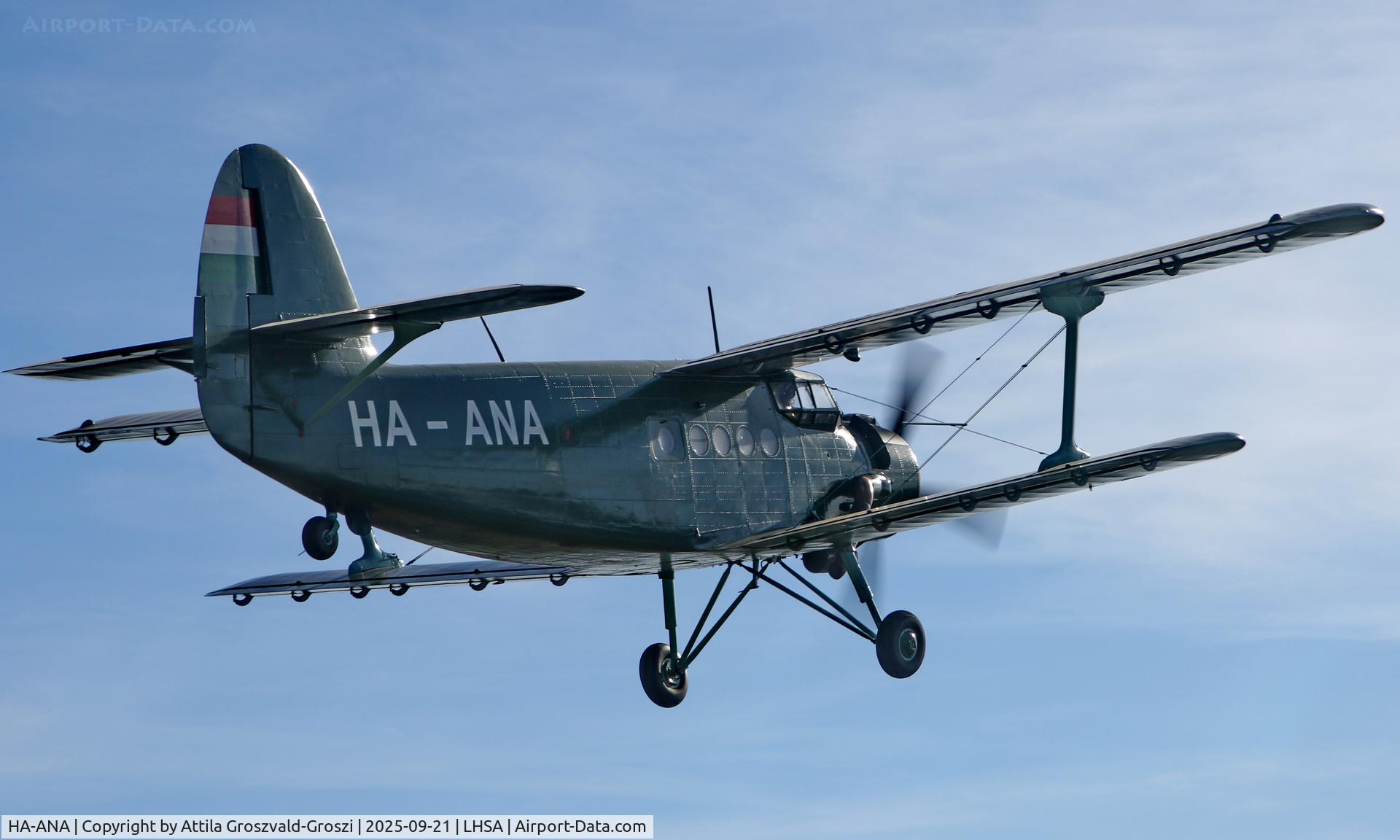 HA-ANA, 1979 PZL-Mielec An-2R C/N 1G186-07, LHSA - Szentkirályszabadja Airport, Hungary