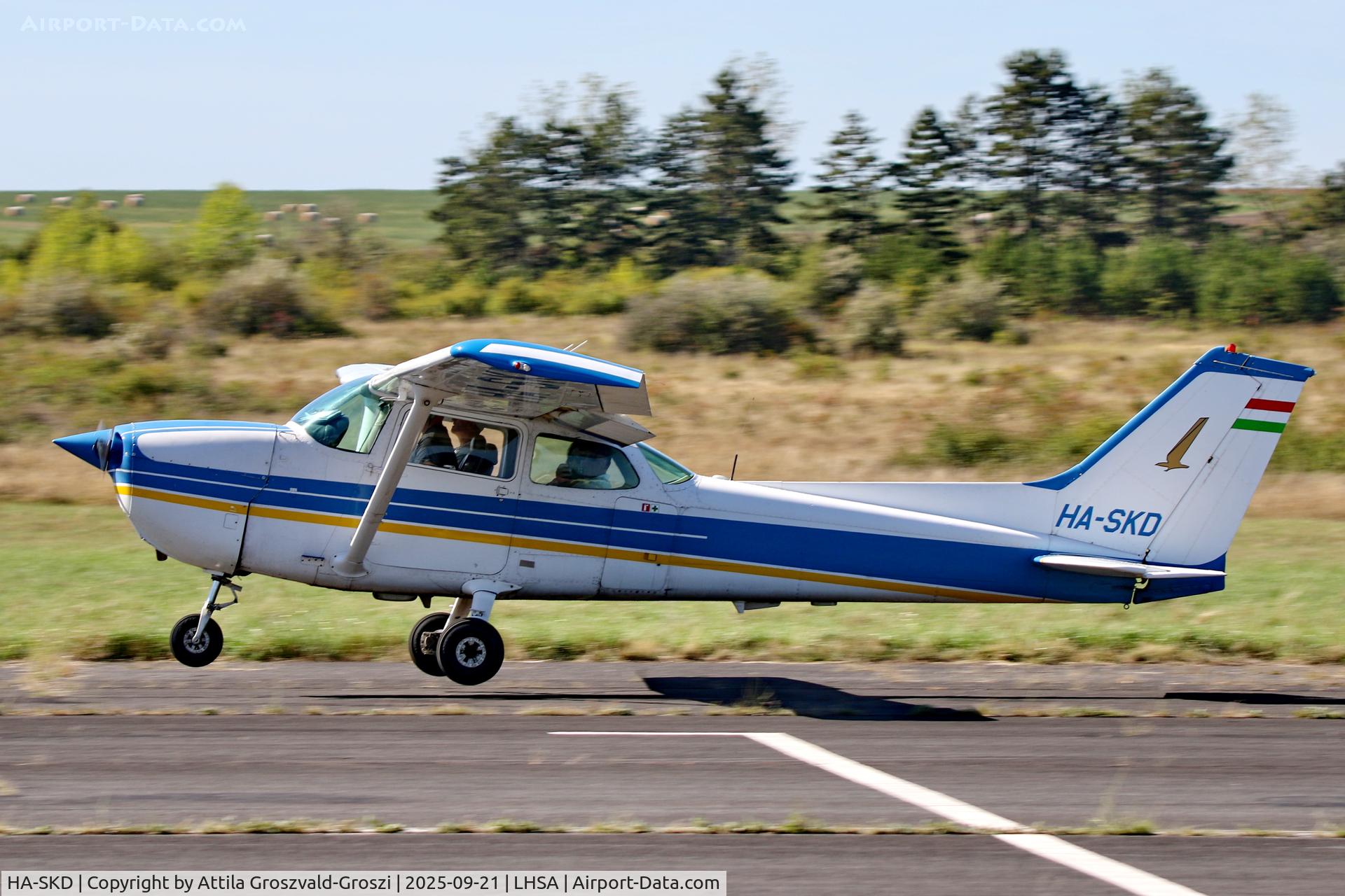 HA-SKD, 1978 Cessna 172N C/N 17270586, LHSA - Szentkirályszabadja Airport, Hungary