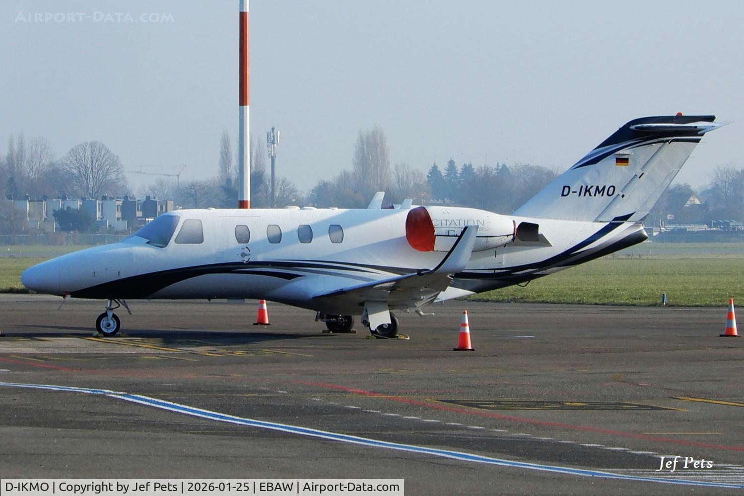 D-IKMO, 1998 Cessna 525 CitationJet C/N 525-0271, At Antwerp Airport.