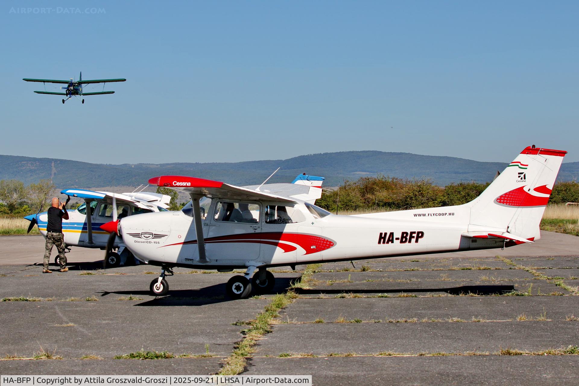 HA-BFP, Reims Cessna F172M Skyhawk C/N 01177, LHSA - Szentkirályszabadja Airport, Hungary