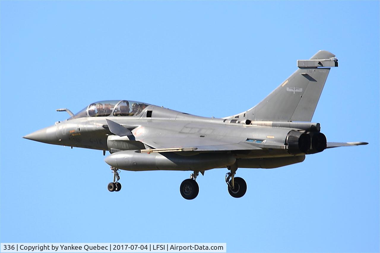 336, Dassault Rafale B C/N 336, Dassault Rafale B, On final rwy 29, St Dizier-Robinson Air Base 113 (LFSI)