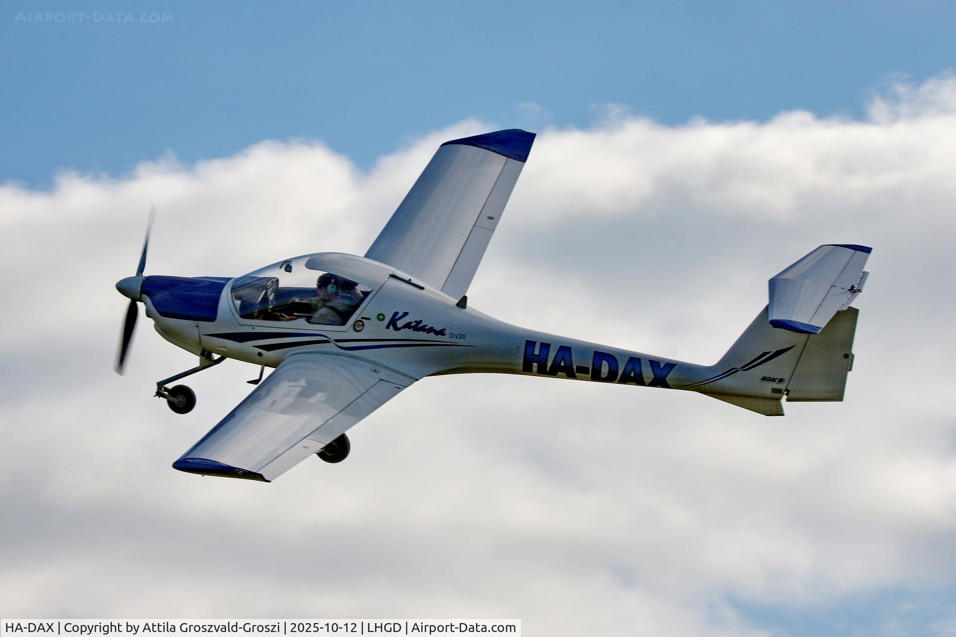 HA-DAX, HOAC DV-20 Katana C/N 20114, LHGD - Gödöllö Airport, Hungary