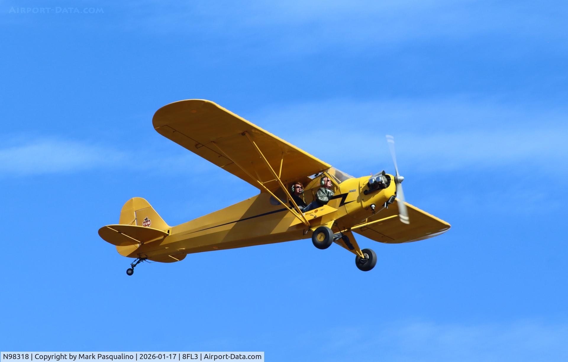 N98318, 1946 Piper J3C-65 Cub C/N 18480, Piper J3C-65