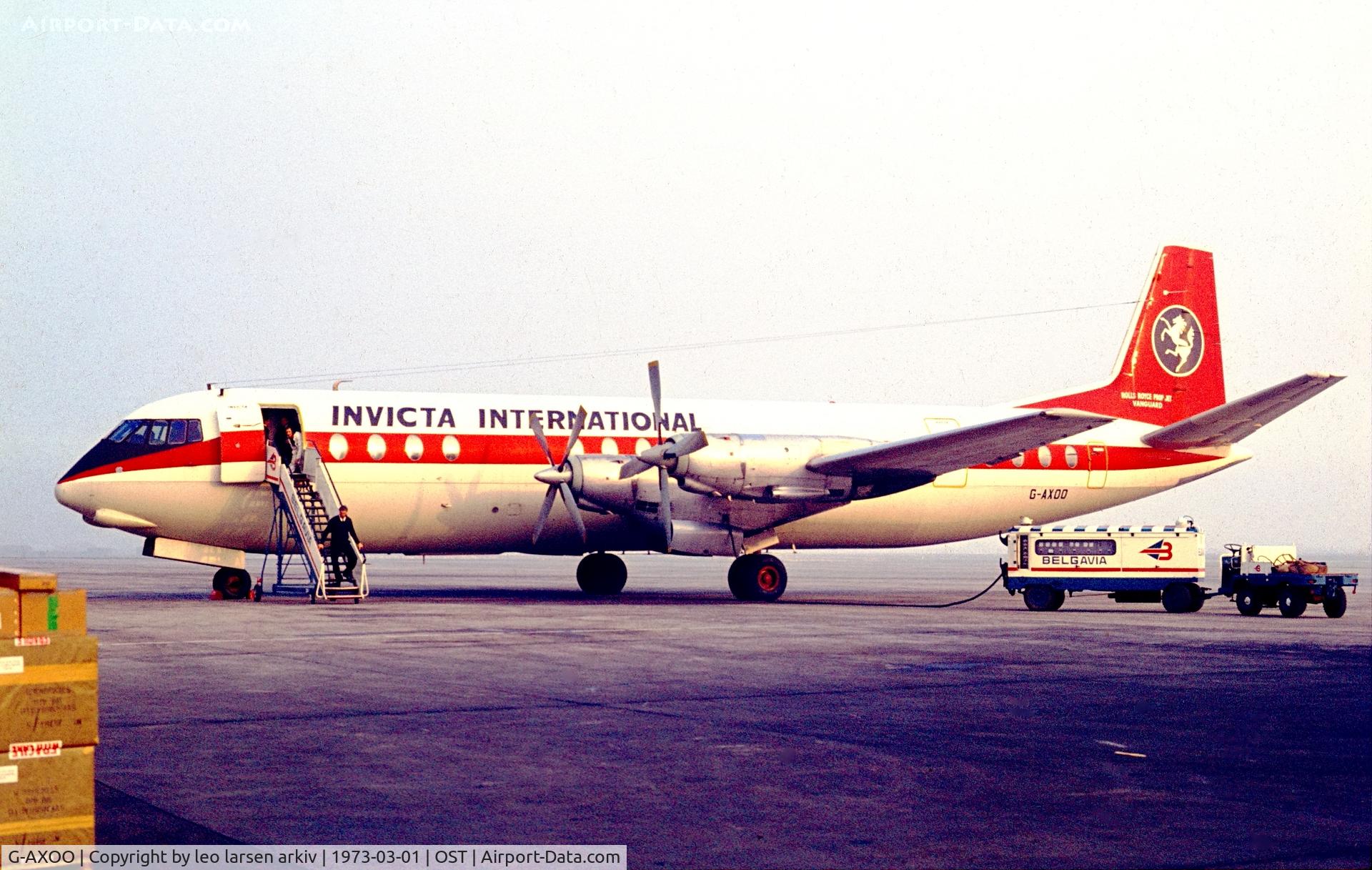 G-AXOO, 1961 Vickers Vanguard 952 C/N 733, OST 3.1973
