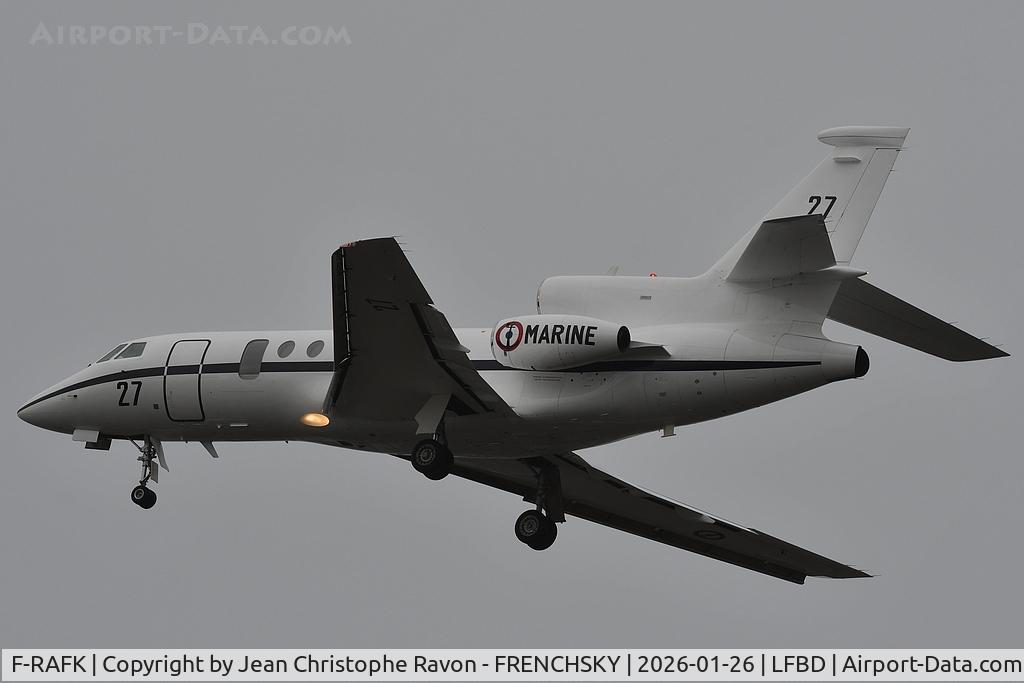 F-RAFK, 1980 Dassault Falcon 50 C/N 27, French Navy FNY5012 from Lorient LRT