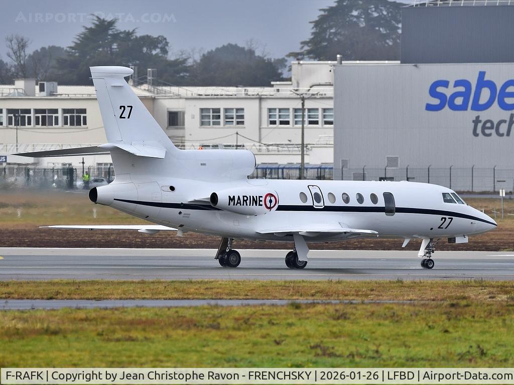 F-RAFK, 1980 Dassault Falcon 50 C/N 27, French Navy FNY5012 from Lorient LRT