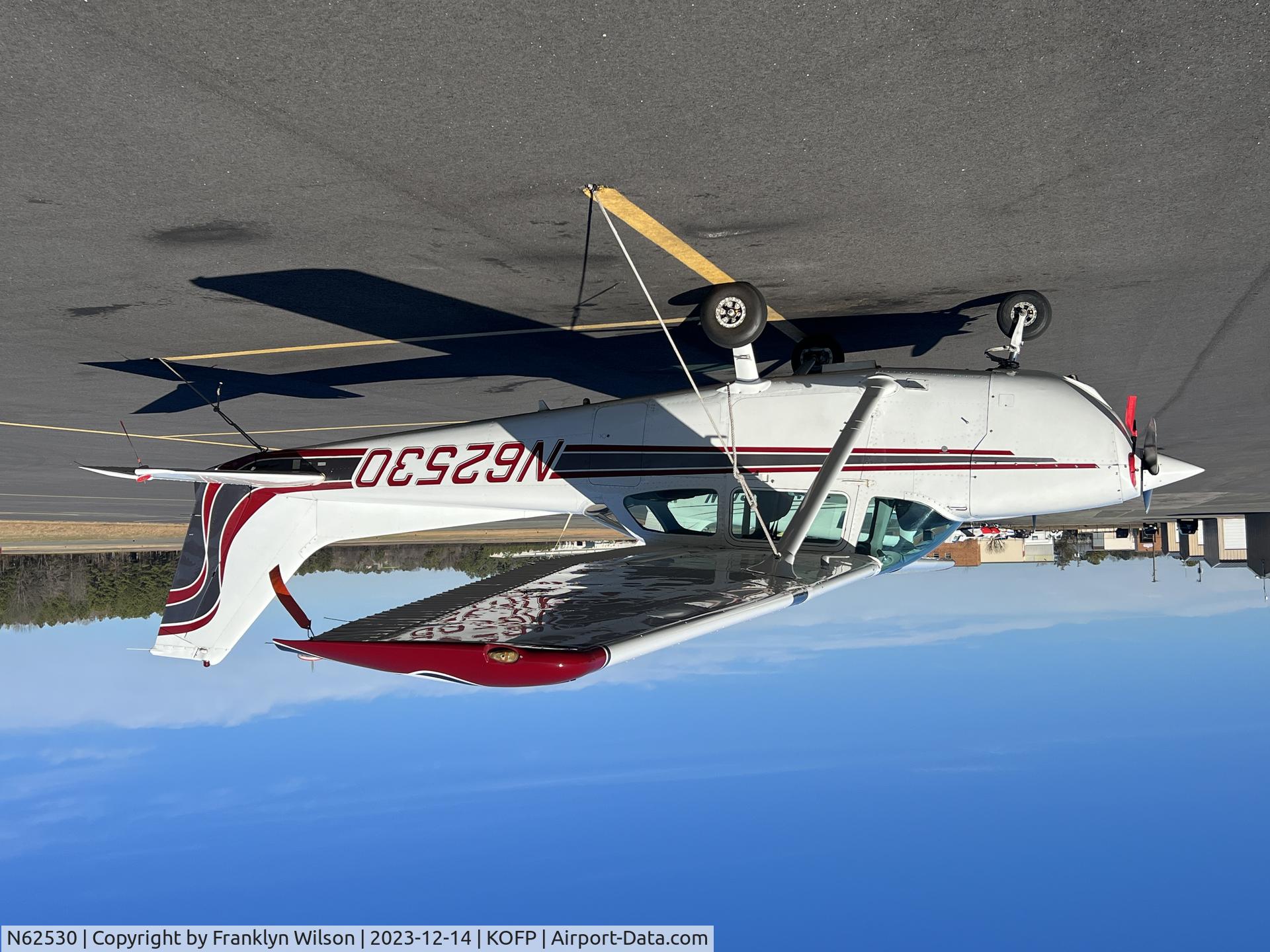 N62530, 1981 Cessna 172P C/N 17275295, Photographed on the ramp at KOFP (Hanover Municipal Airport) Virginia