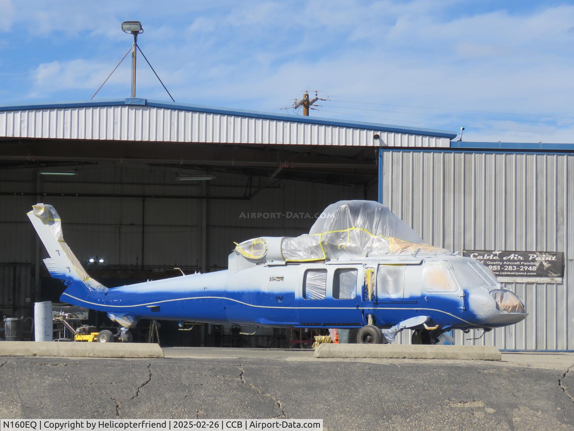 N160EQ, 1978 Sikorsky UH-60A Black Hawk C/N 70.070, Getting painted