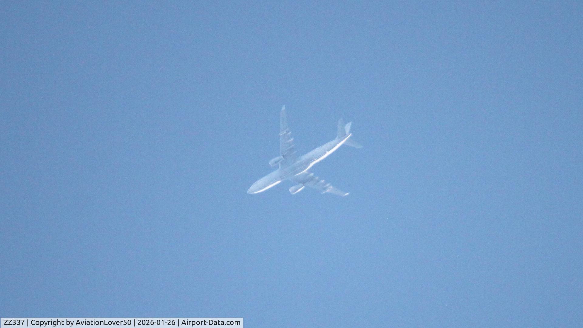 ZZ337, 2012 Airbus KC3 Voyager (A330-243MRTT) C/N 1390, RAF Voyager KC.2 RRR9104 KLSV --> KCHS, on it's way to meet up with a Typhoon over Augusta, GA