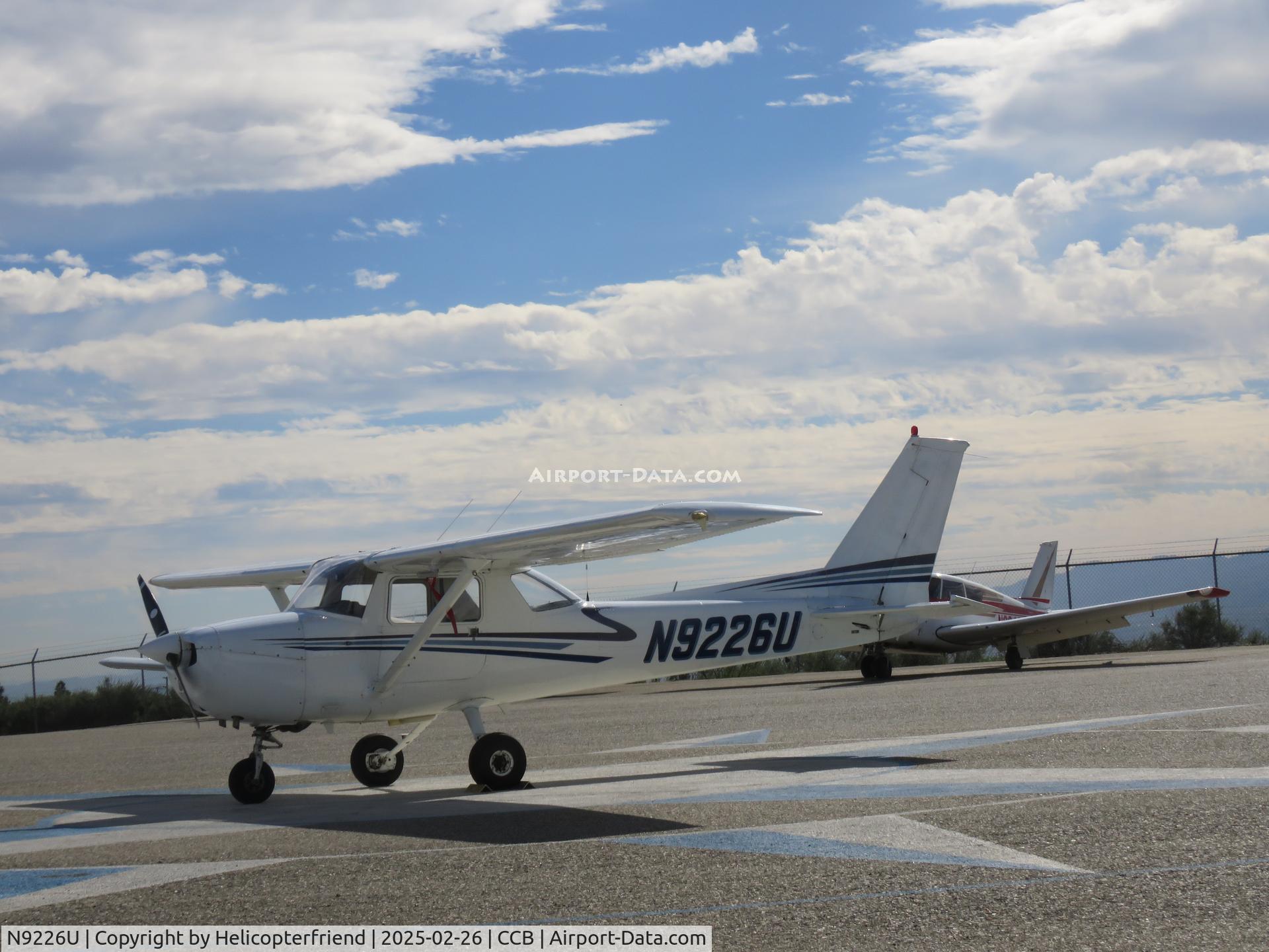 N9226U, 1976 Cessna 150M C/N 15078176, Parked  near south fence