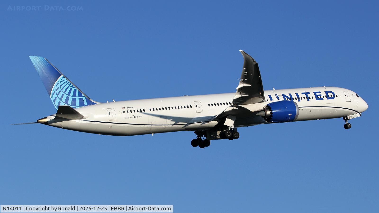 N14011, 2019 Boeing 787-10 Dreamliner Dreamliner C/N 40934, at ebbr
