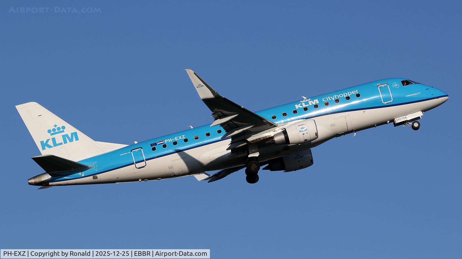 PH-EXZ, 2018 Embraer 175STD (ERJ-170-200) C/N 17000723, at ebbr