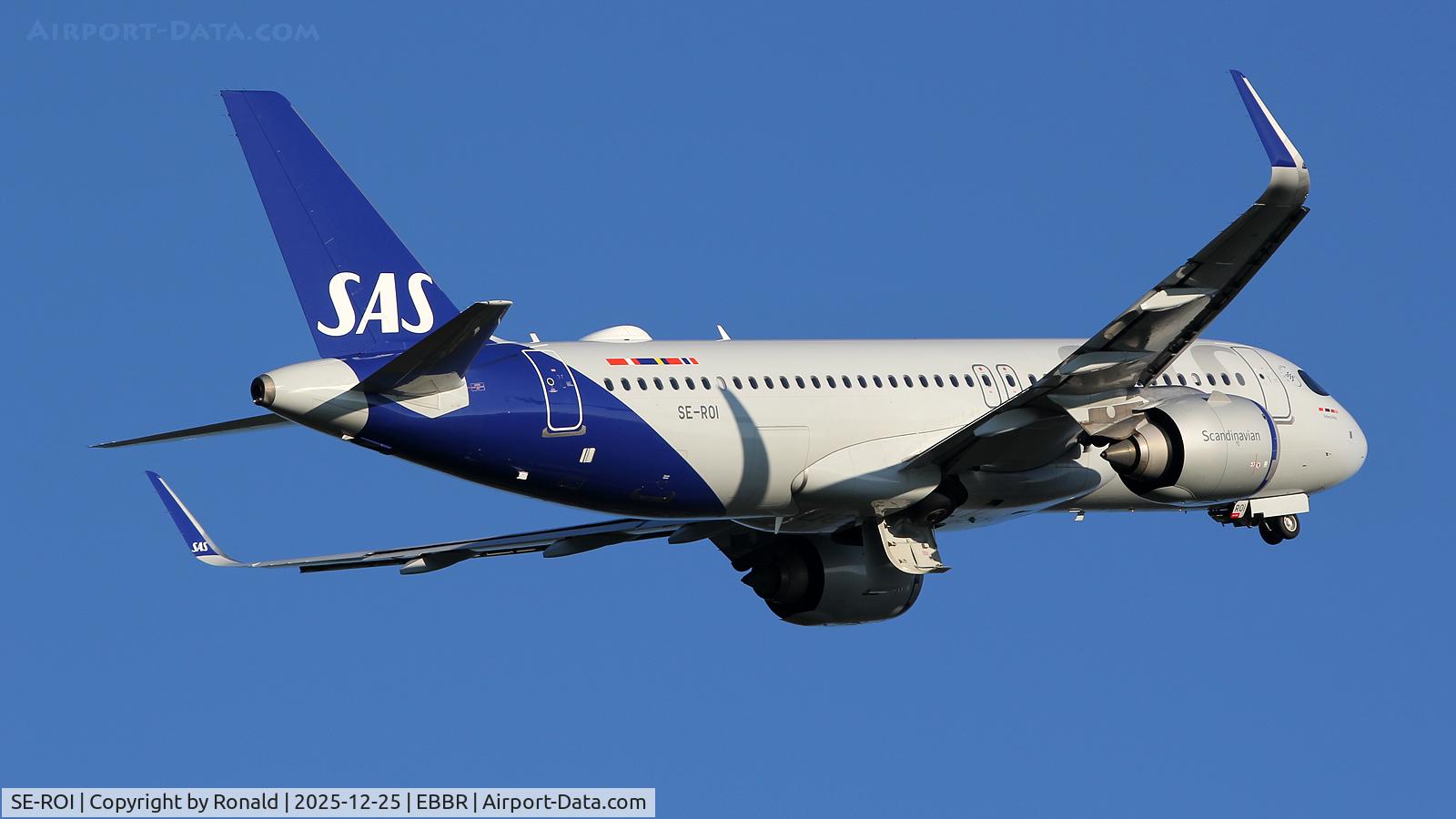 SE-ROI, 2019 Airbus A320-251N C/N 9247, at ebbr