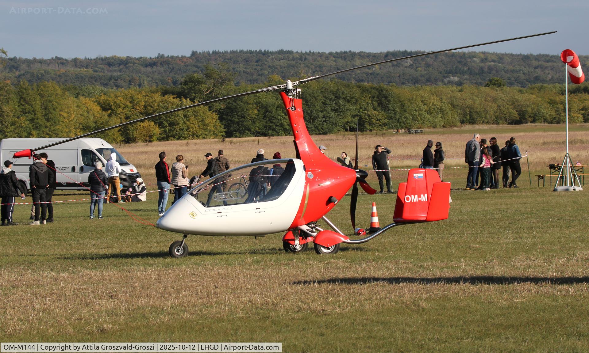 OM-M144, AutoGyro Europe Calidus C/N ., LHGD - Gödöllö Airport, Hungary