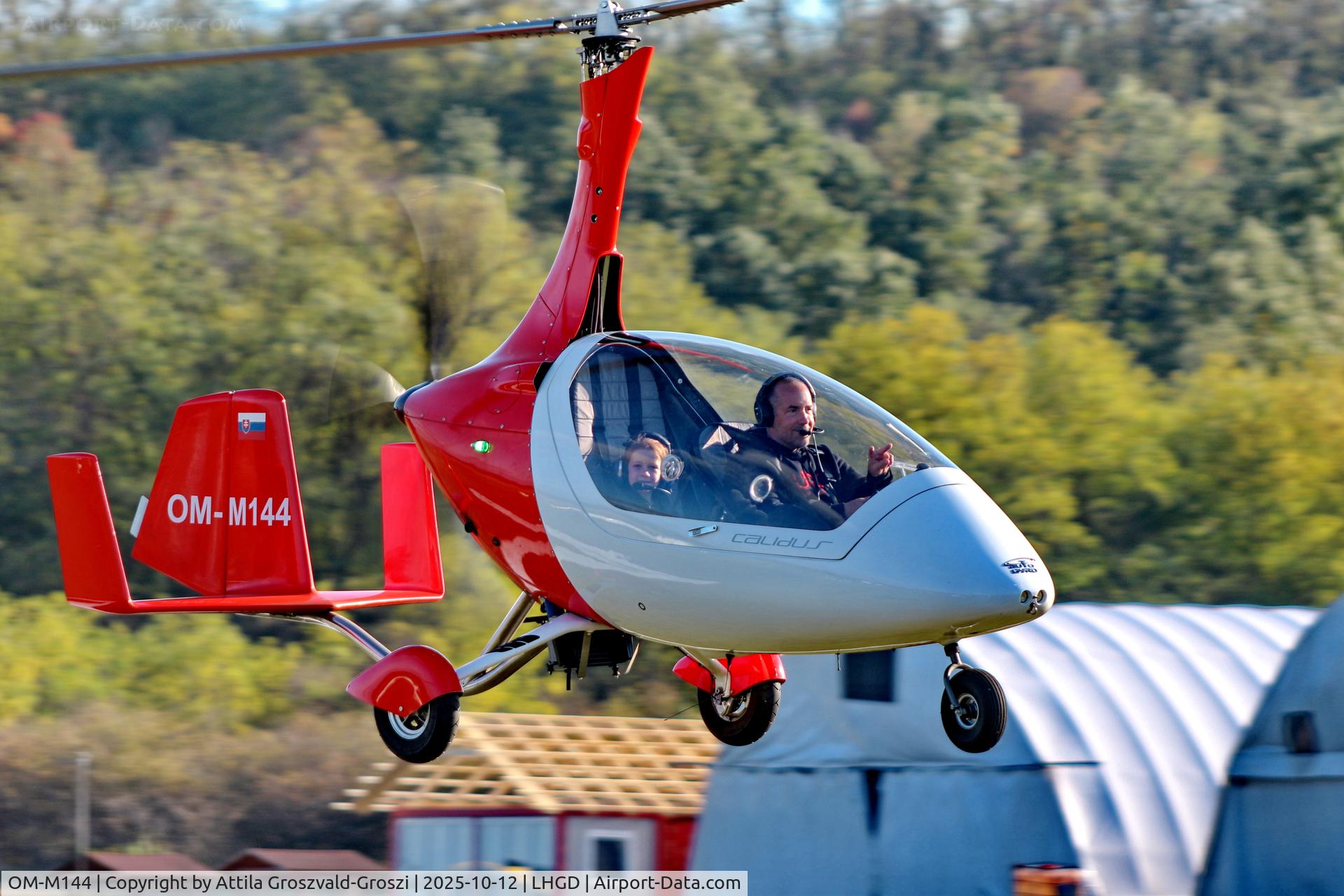 OM-M144, AutoGyro Europe Calidus C/N ., LHGD - Gödöllö Airport, Hungary