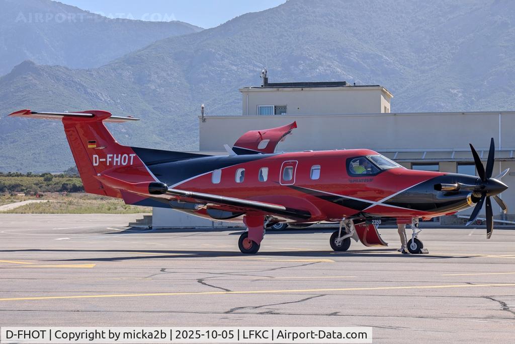D-FHOT, 2024 Pilatus PC-12 NGX C/N 2359, Parked