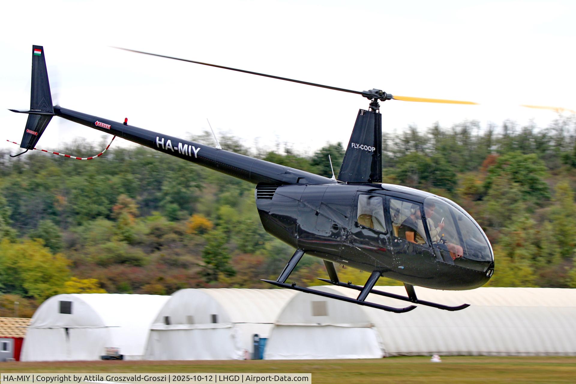 HA-MIY, 2008 Robinson R44 II C/N 12524, LHGD - Gödöllö Airport, Hungary