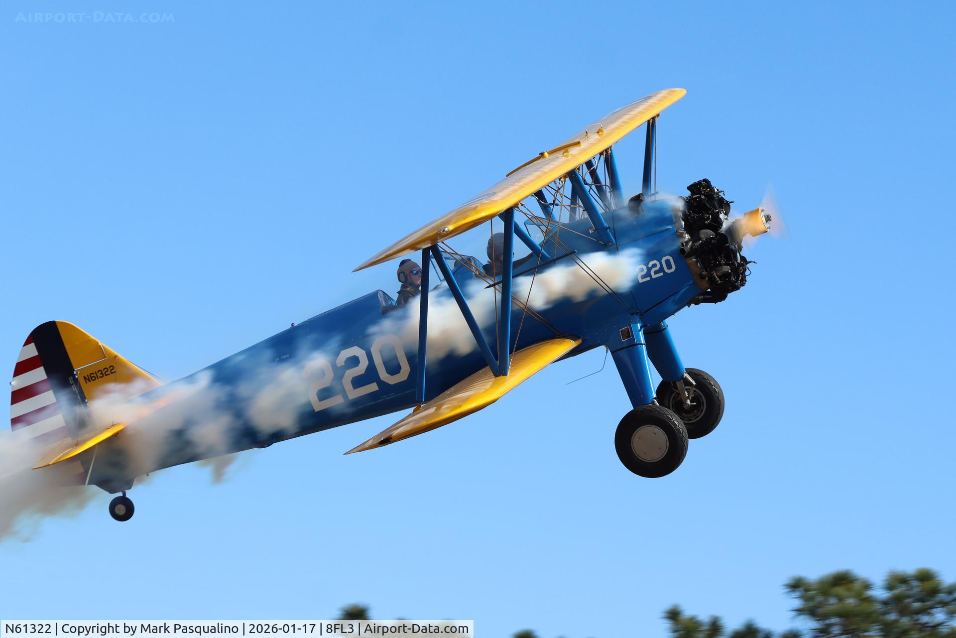 N61322, 1941 Boeing A75N1(PT17) C/N 75-1635, Stearman