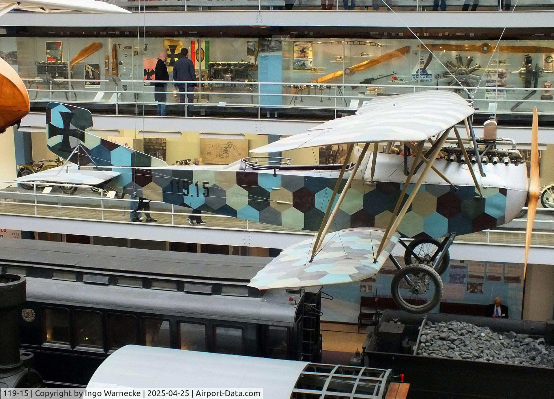 119-15, 1916 Knoller C.ll C/N 15, Knoller C ll at the NTM (Narodni Technicke Muzeum / National Technical Museum), Prague