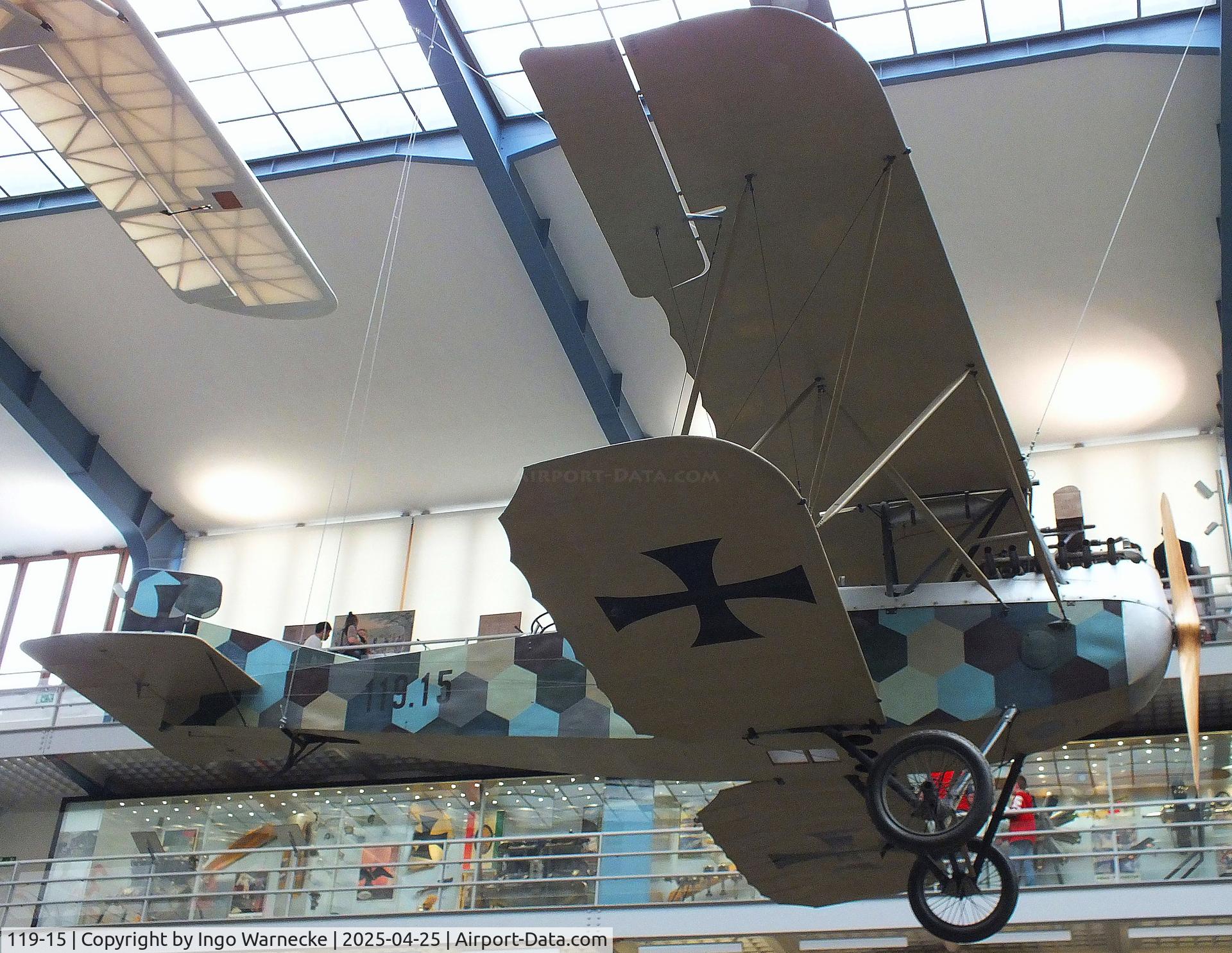 119-15, 1916 Knoller C.ll C/N 15, Knoller C ll at the NTM (Narodni Technicke Muzeum / National Technical Museum), Prague