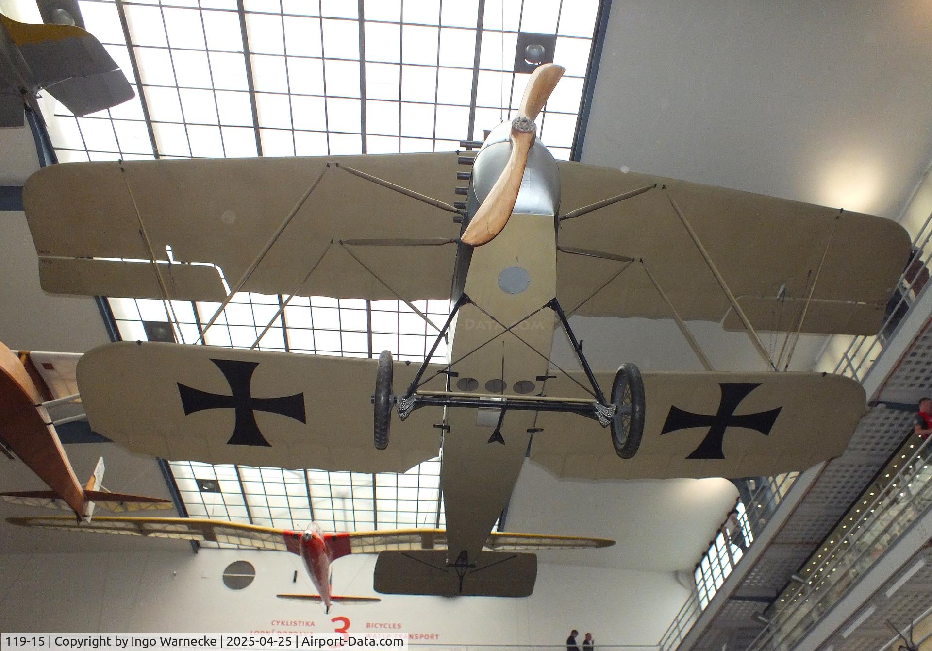 119-15, 1916 Knoller C.ll C/N 15, Knoller C ll at the NTM (Narodni Technicke Muzeum / National Technical Museum), Prague