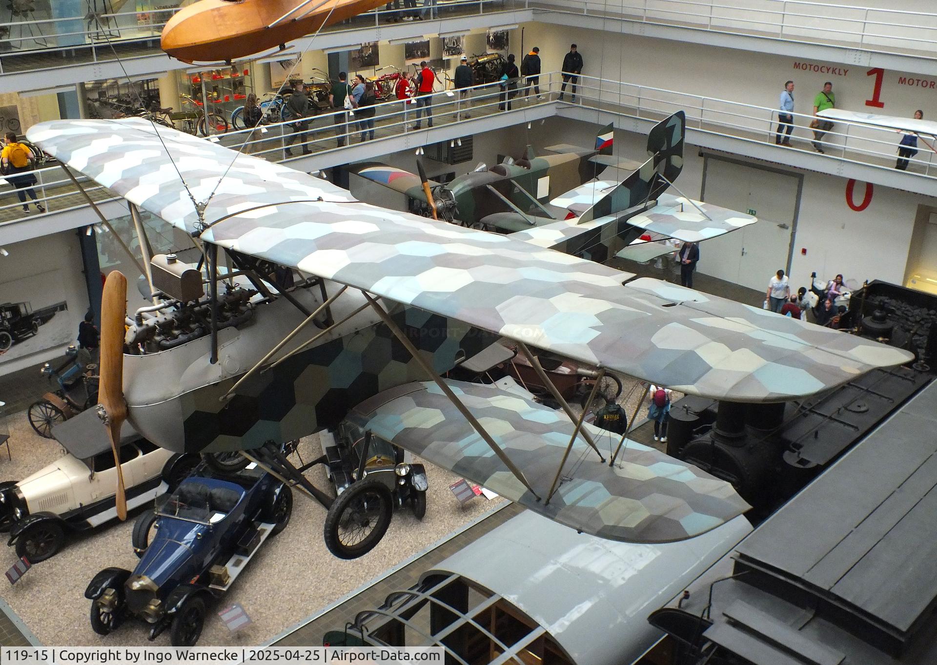 119-15, 1916 Knoller C.ll C/N 15, Knoller C.ll at the NTM (Narodni Technicke Muzeum / National Technical Museum), Prague