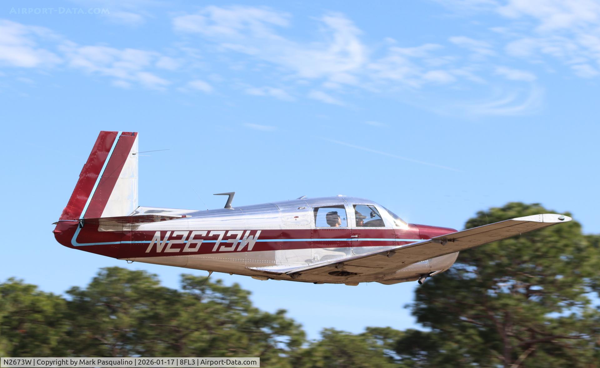 N2673W, 1966 Mooney M20E C/N 996, Mooney M20E