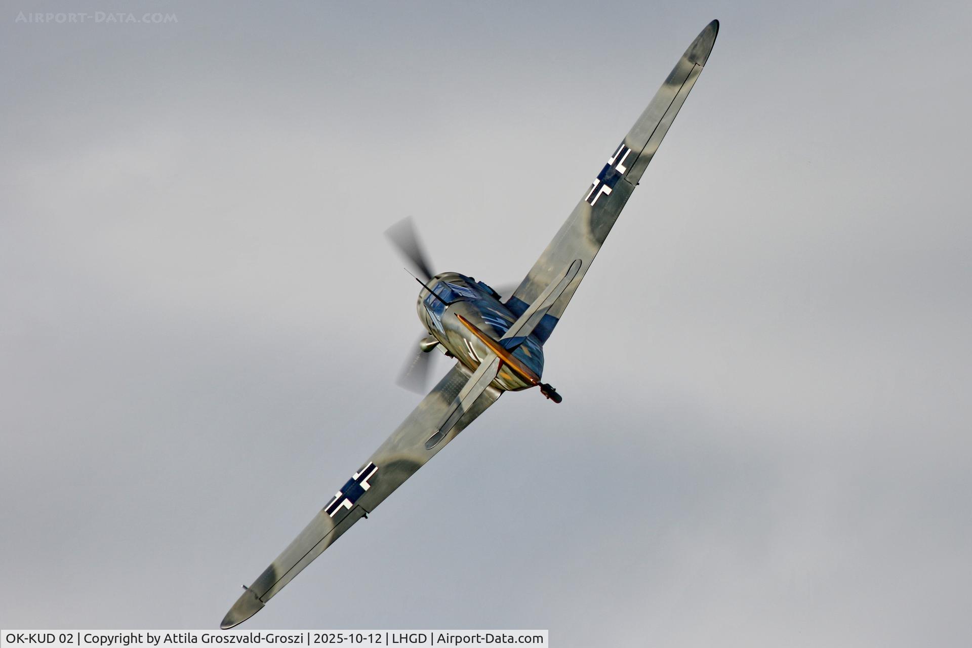 OK-KUD 02, Pavel Kouril Messerschmitt Bf-109 replica, LHGD - Gödöllö Airport, Hungary