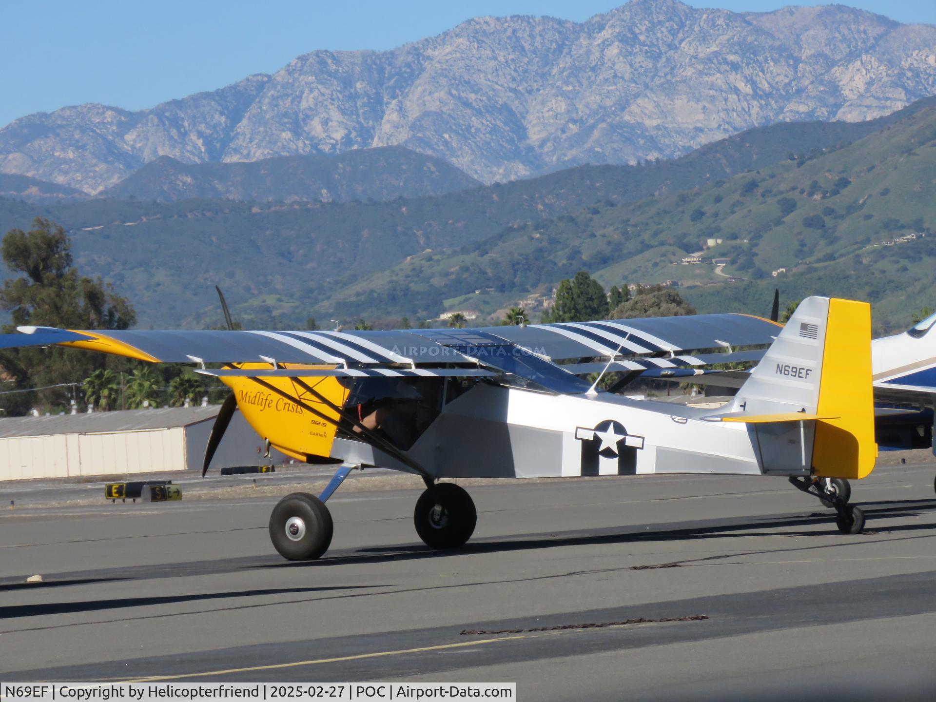 N69EF, 2019 Kitfox Aircraft LLC Kitfox S7 Super Sport C/N KA16039323, Parked