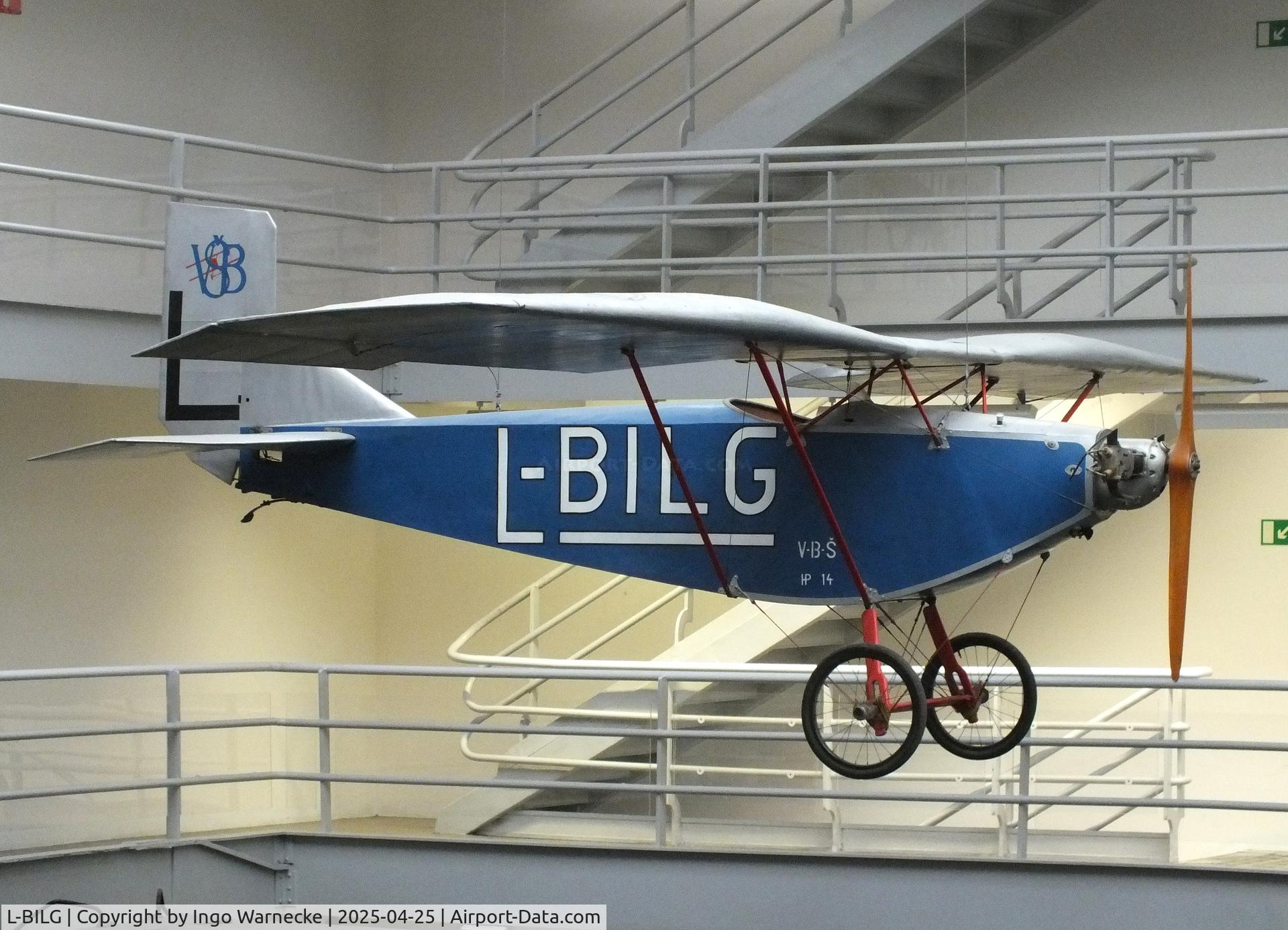 L-BILG, Simunek VBS-1 Kunkadlo C/N 1, Simunek VBS-1 Kunkadlo at the NTM (Narodni Technicke Muzeum / National Technical Museum), Prague