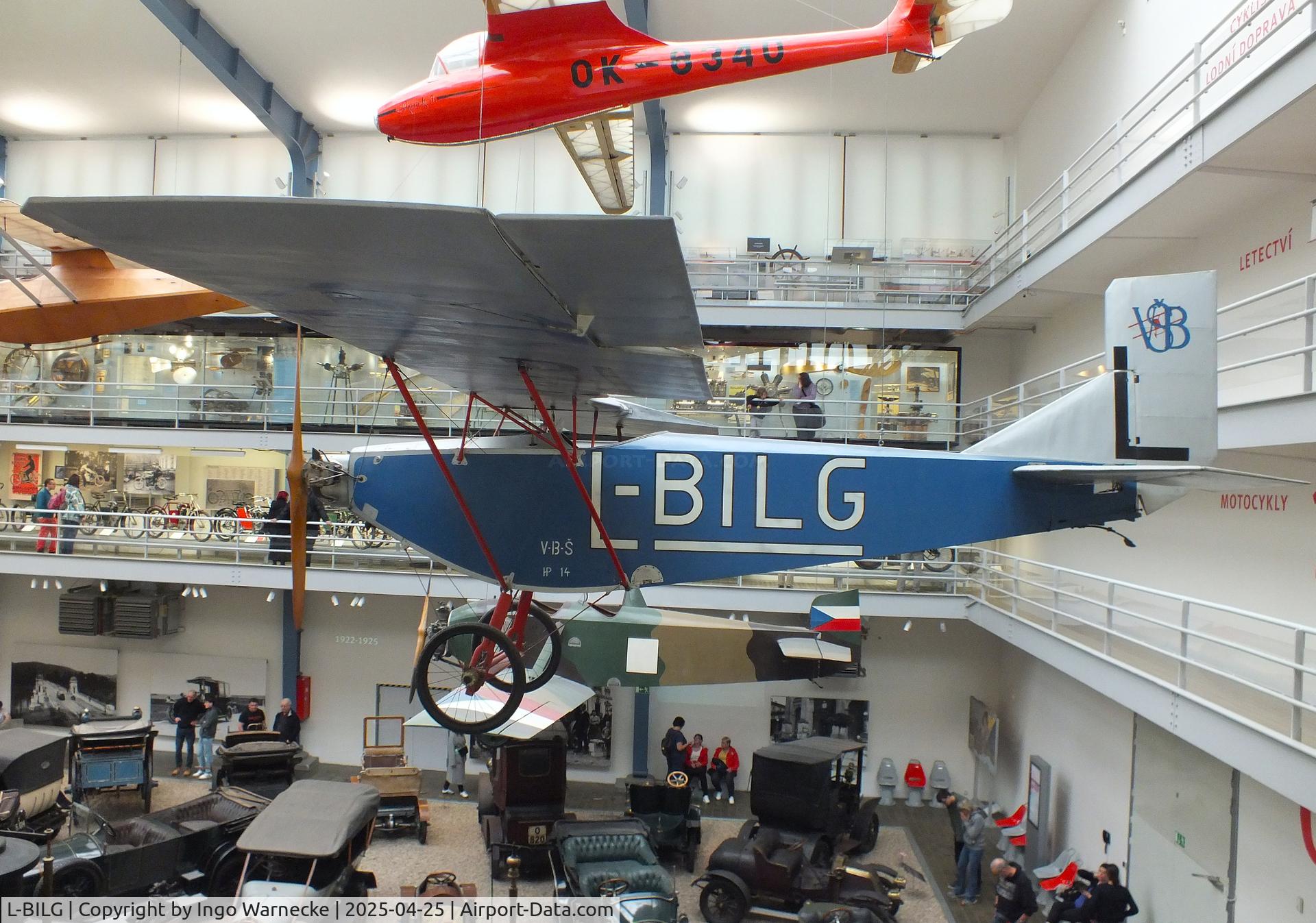 L-BILG, Simunek VBS-1 Kunkadlo C/N 1, Simunek VBS-1 Kunkadlo at the NTM (Narodni Technicke Muzeum / National Technical Museum), Prague