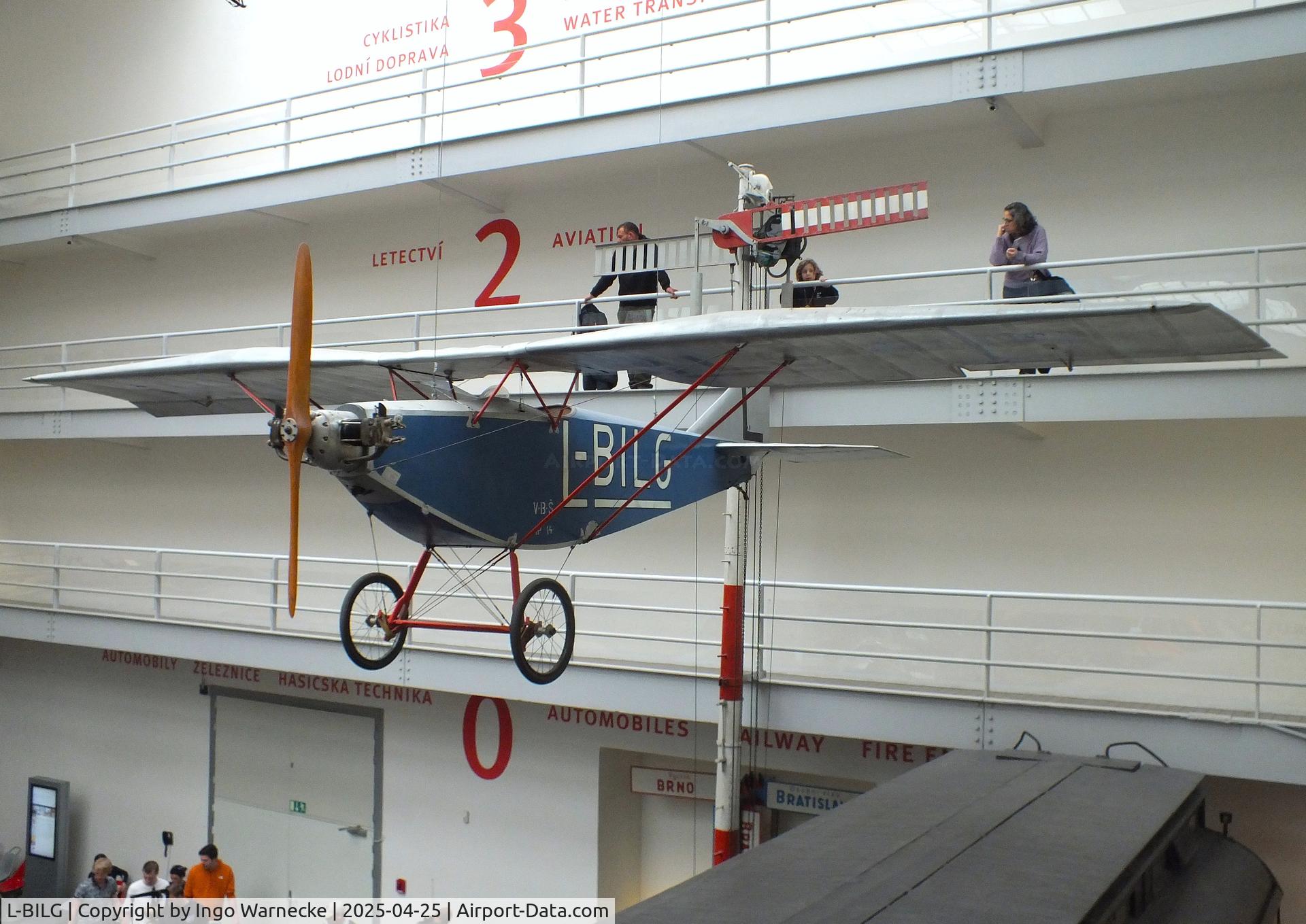 L-BILG, Simunek VBS-1 Kunkadlo C/N 1, Simunek VBS-1 Kunkadlo at the NTM (Narodni Technicke Muzeum / National Technical Museum), Prague
