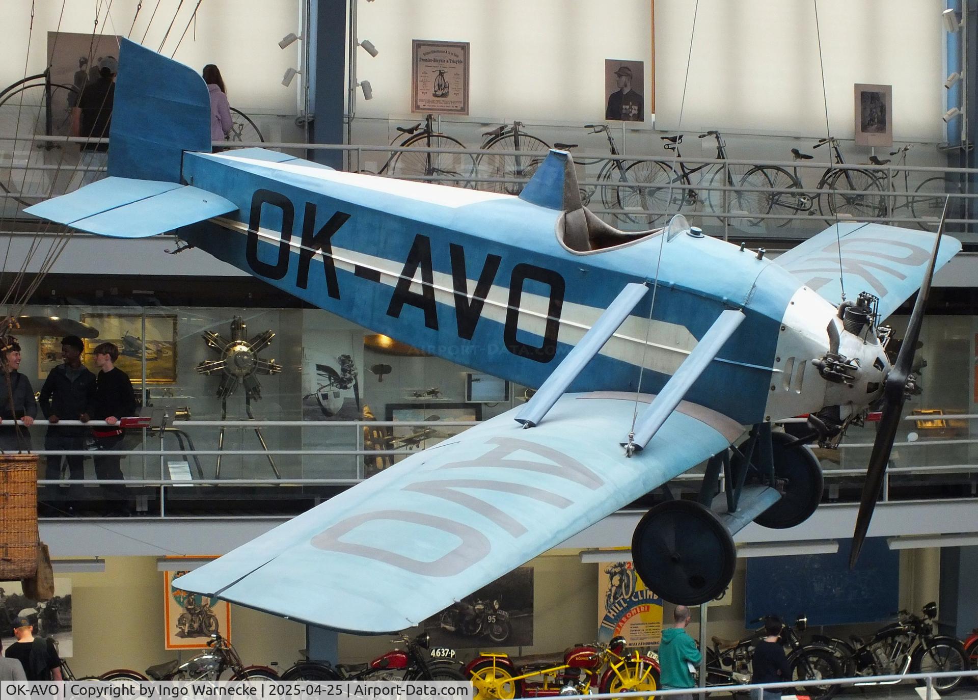 OK-AVO, Avia BH-10 C/N 14, Avia BH-10 at the NTM (Narodni Technicke Muzeum / National Technical Museum), Prague