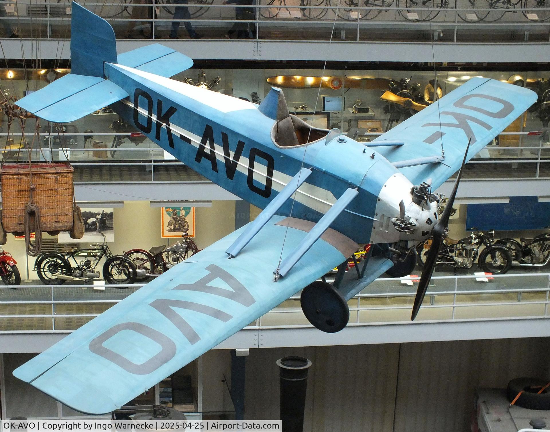 OK-AVO, Avia BH-10 C/N 14, Avia BH-10 at the NTM (Narodni Technicke Muzeum / National Technical Museum), Prague
