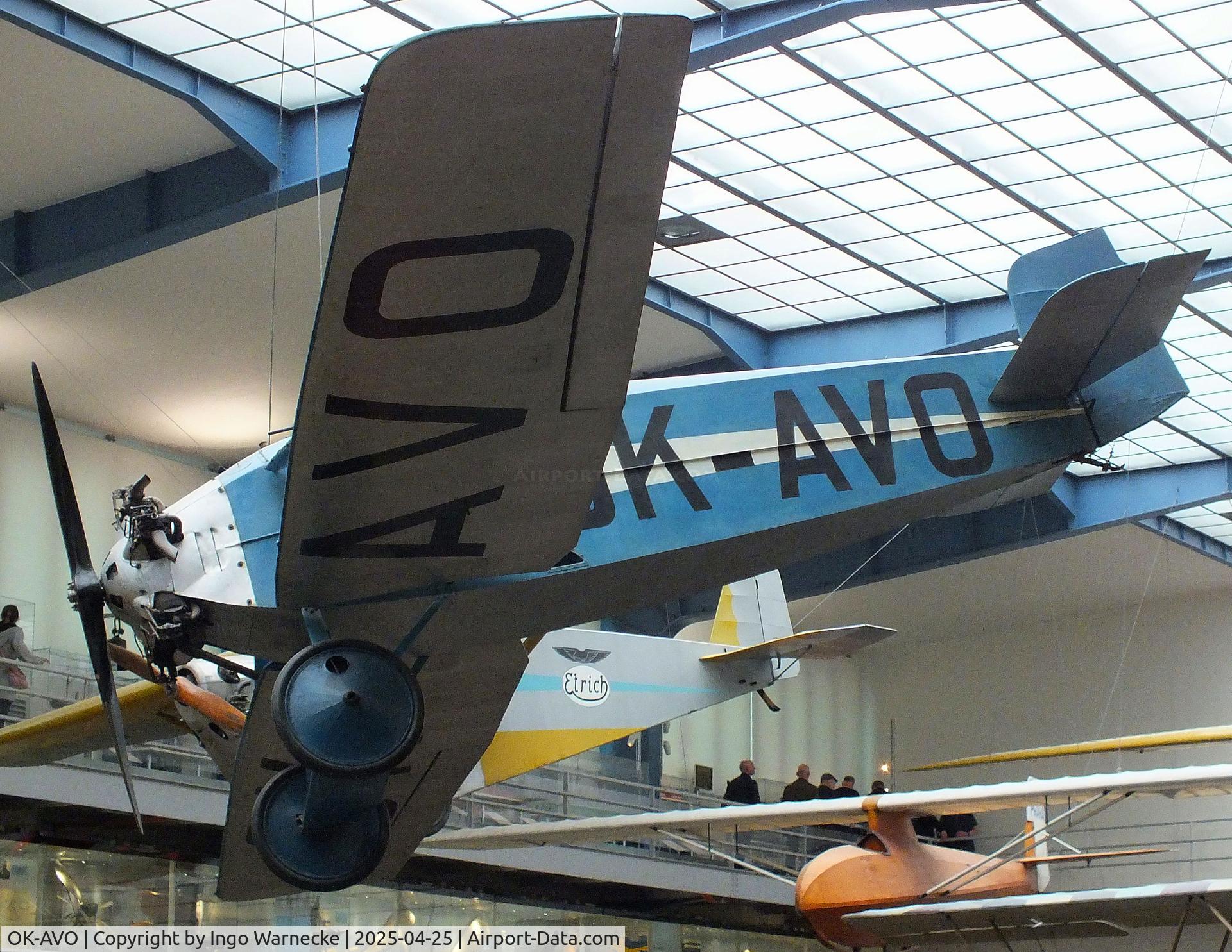 OK-AVO, Avia BH-10 C/N 14, Avia BH-10 at the NTM (Narodni Technicke Muzeum / National Technical Museum), Prague