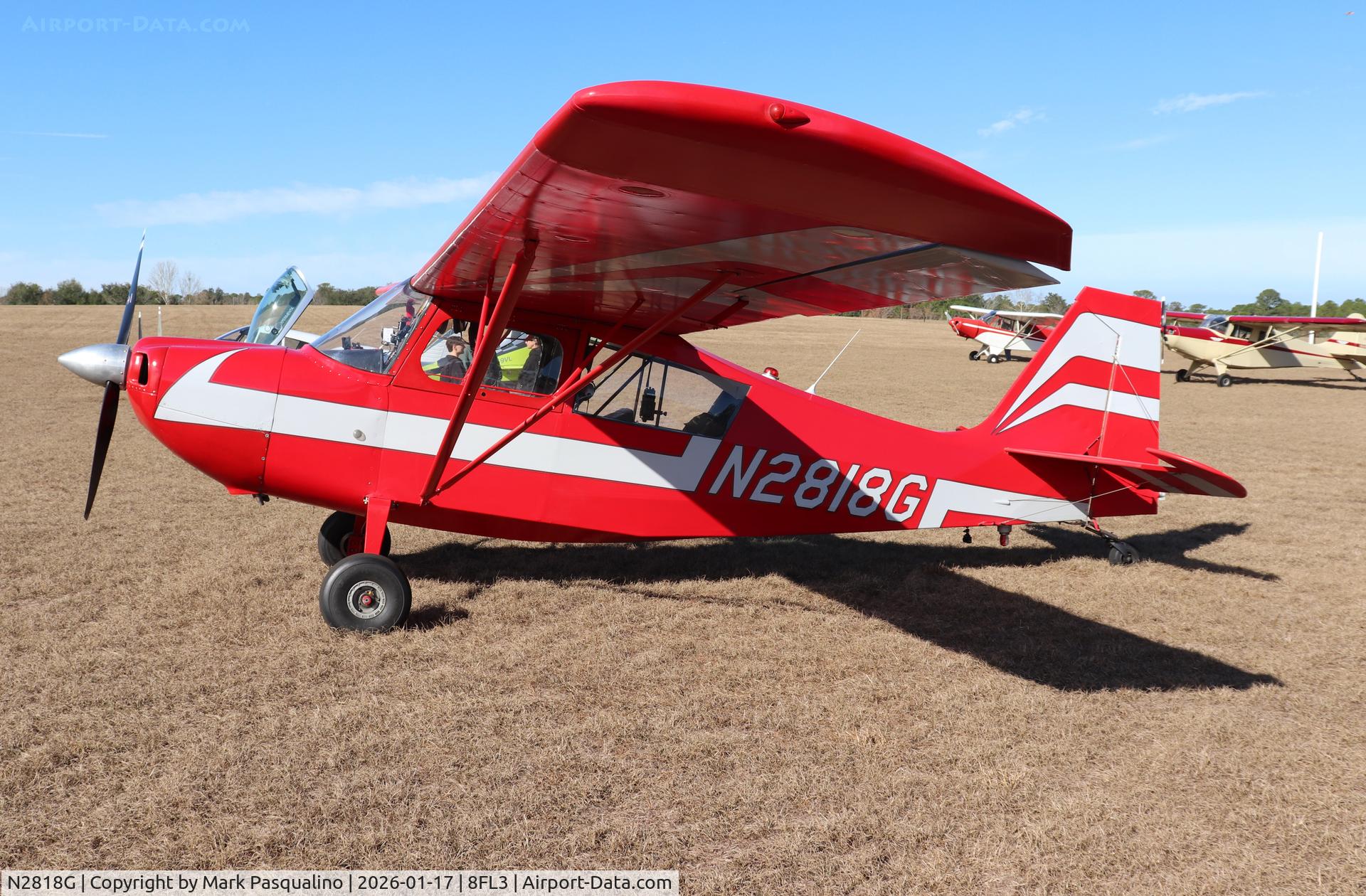 N2818G, 1967 Champion 7ECA Citabria C/N 515, Champion 7ECA