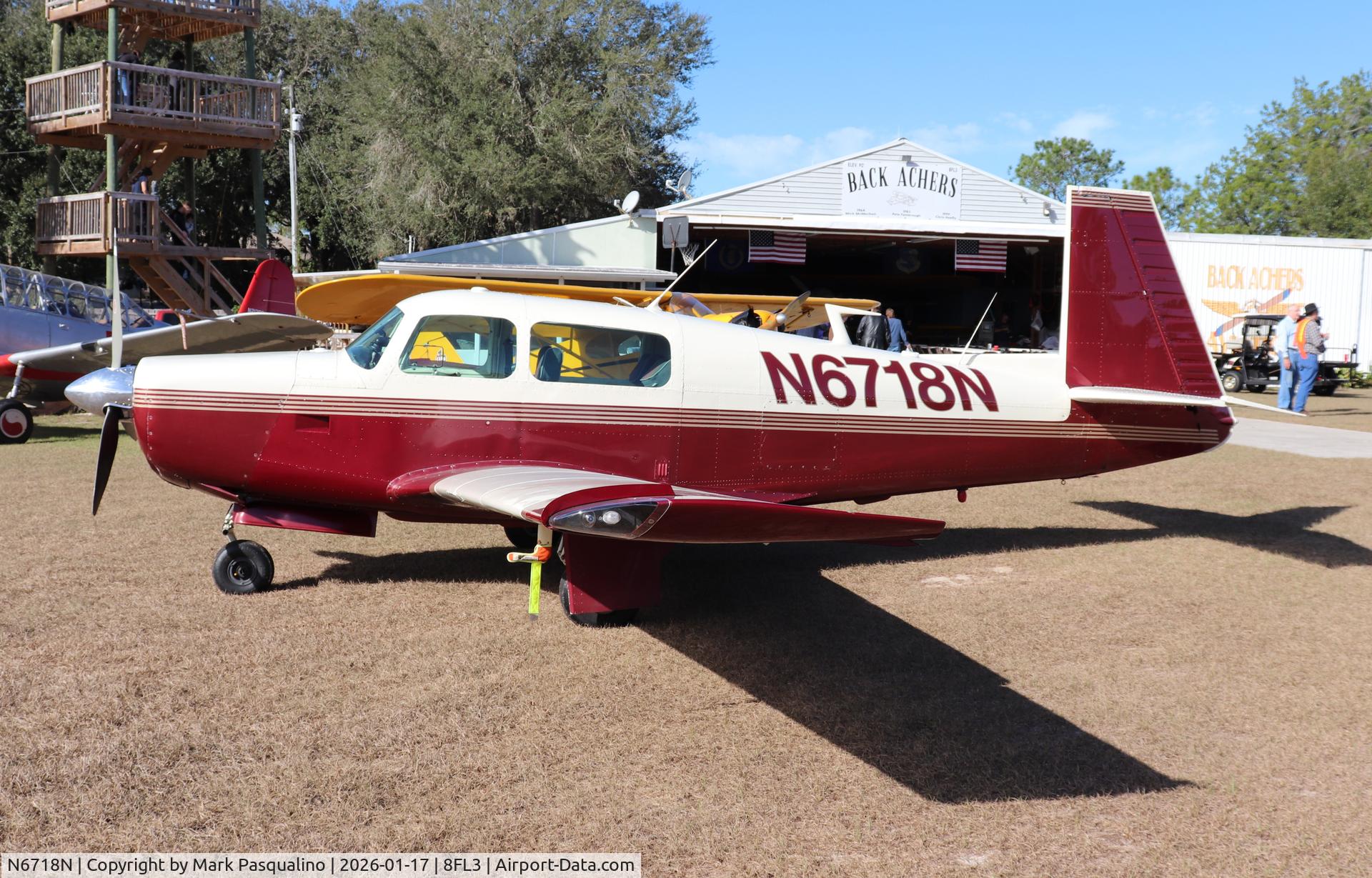 N6718N, 1968 Mooney M20F Executive C/N 680175, Mooney M20F