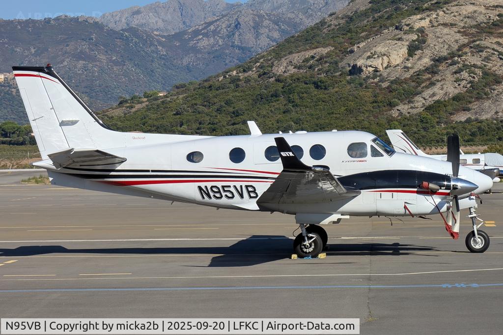 N95VB, 2013 Beechcraft C90GTI King Air C/N LJ-2091, Parked