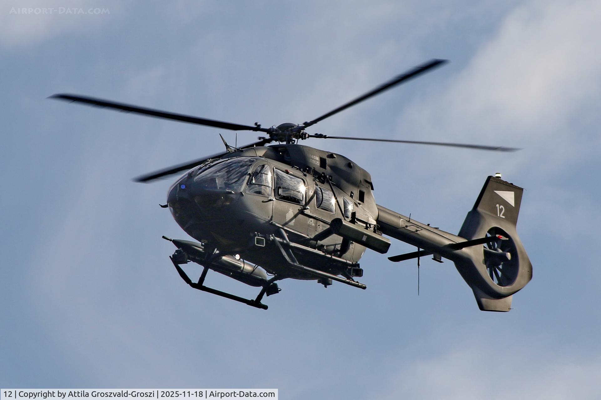 12, 2019 Airbus Helicopters H-145M C/N 20320, Veszprém, Jutas-újmajor, Training base of the Hungarian Air Force.