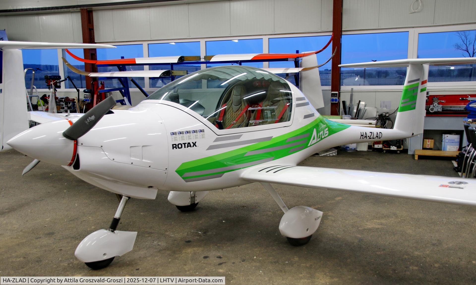 HA-ZLAD, 2025 Altus Aero Altus C/N 003, LHTV - Tótvázsony Airport, Kövesgyürpuszta - Hungary