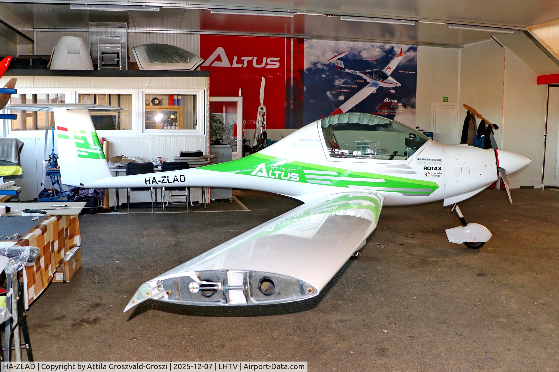 HA-ZLAD, 2025 Altus Aero Altus C/N 003, LHTV - Tótvázsony Airport, Kövesgyürpuszta - Hungary