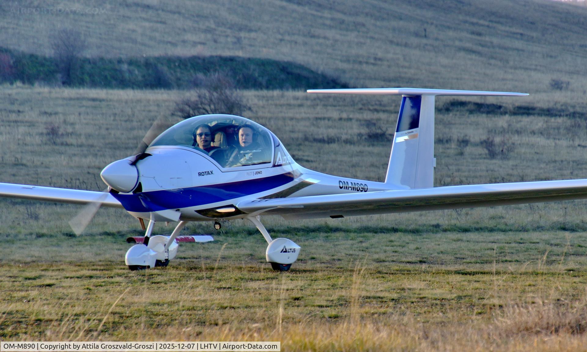 OM-M890, 2025 Altus Aero Altus C/N 005, LHTV - Tótvázsony Airport, Kövesgyürpuszta - Hungary