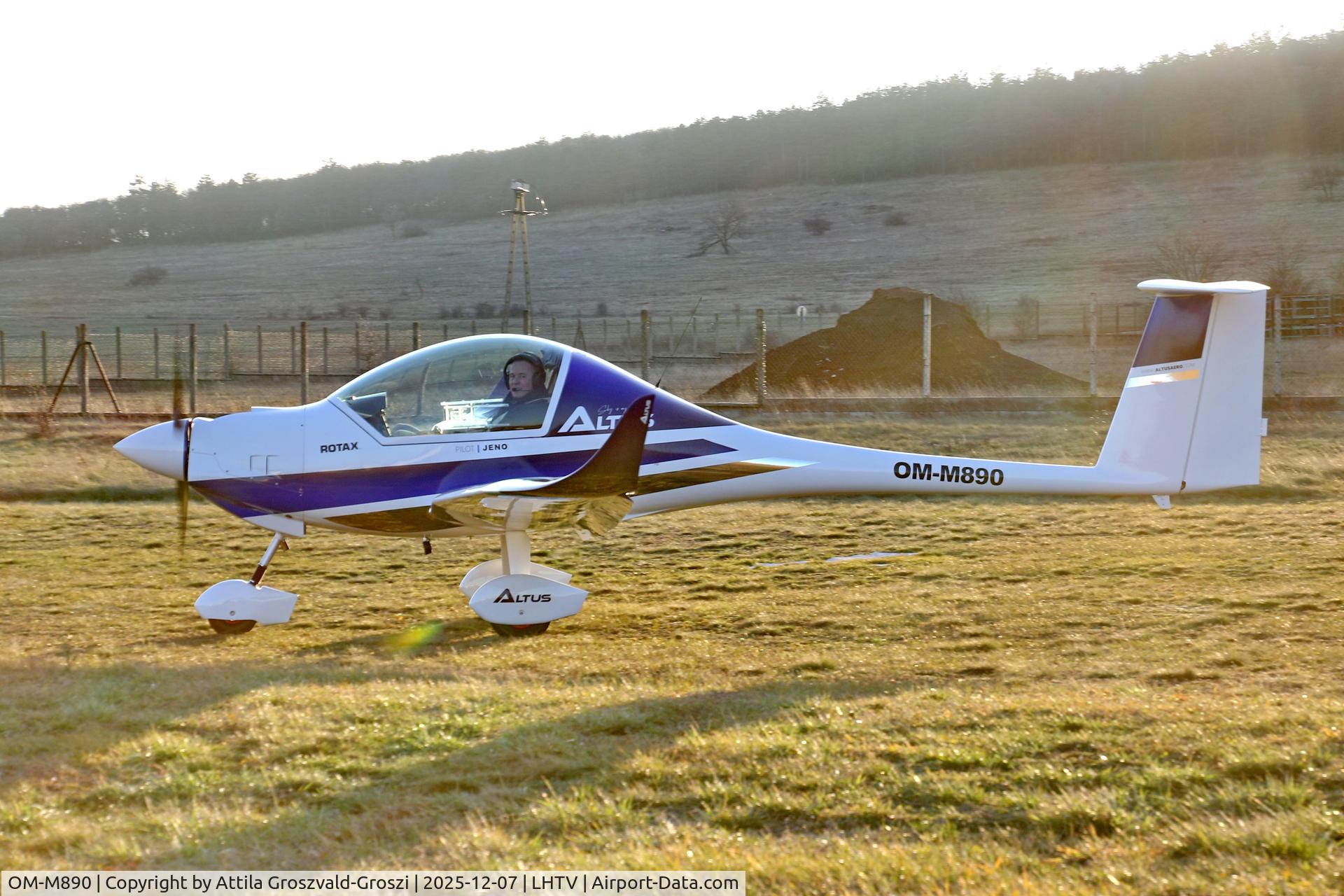 OM-M890, 2025 Altus Aero Altus C/N 005, LHTV - Tótvázsony Airport, Kövesgyürpuszta - Hungary