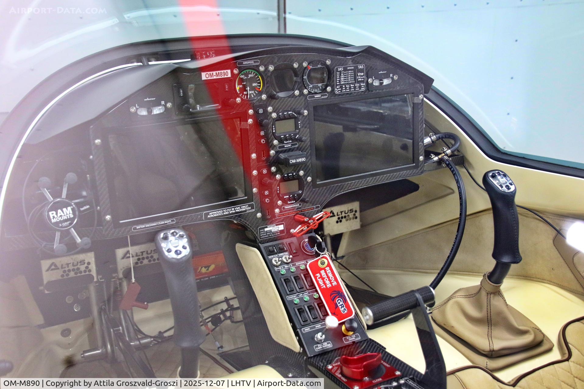OM-M890, 2025 Altus Aero Altus C/N 005, LHTV - Tótvázsony Airport, Kövesgyürpuszta - Hungary
