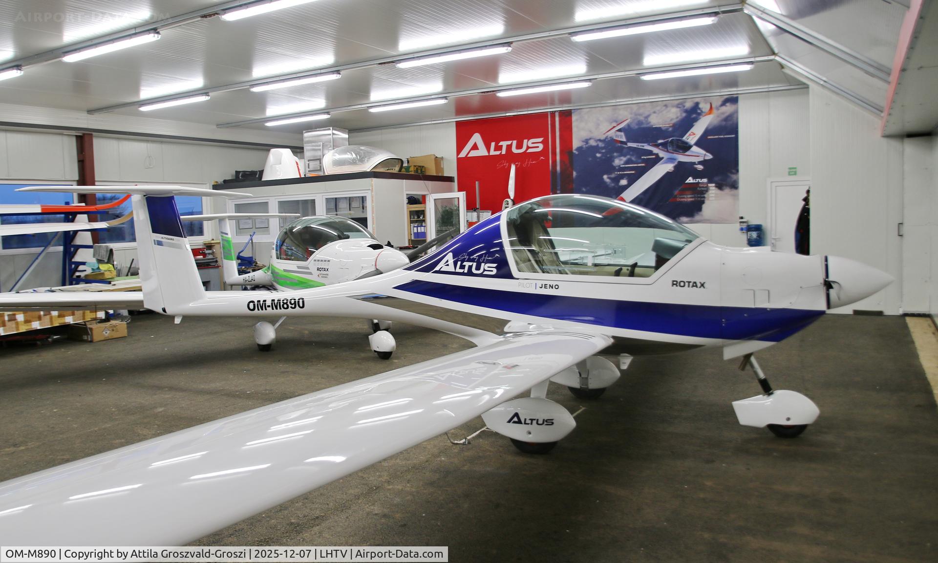 OM-M890, 2025 Altus Aero Altus C/N 005, LHTV - Tótvázsony Airport, Kövesgyürpuszta - Hungary