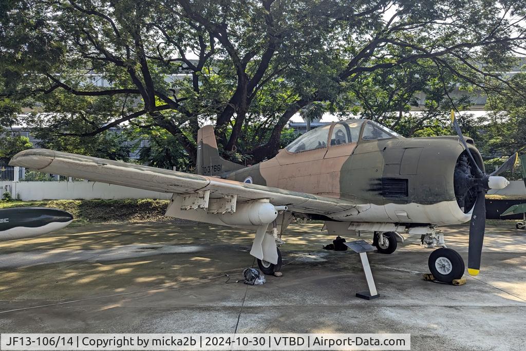 JF13-106/14, North American AT-28D Trojan C/N 137661, Preserved