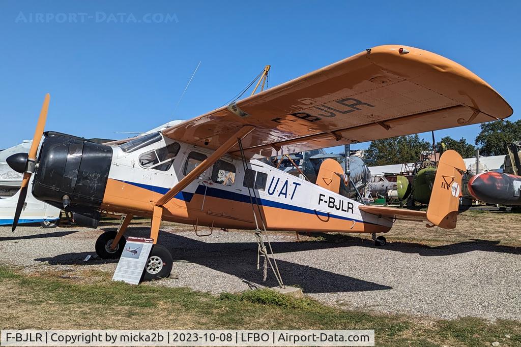 F-BJLR, Max Holste MH-1521C Broussard C/N 139M, Preserved